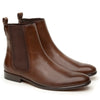 Bota Chelsea de piel para hombre Paris Cappuccino